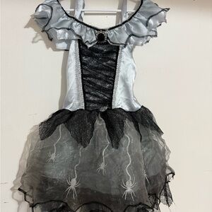 Kids Spider Web Costume - Black and White